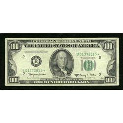 Fr. 2162-B* $100 1950E Federal Reserve Note. Very Fine. Fr. 2162-B* $100 1950E Federal Reserve Note.