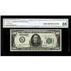 Image 1 : Fr. 2200-K $500 1928 Federal Reserve Note. CGA Gem Unci Fr. 2200-K $500 1928 Federal Reserve Note. C