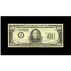 Image 1 : Fr. 2202-J* $500 1934A Federal Reserve Note. About Fine Fr. 2202-J* $500 1934A Federal Reserve Note.