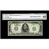 Image 1 : Fr. 2210-K $1000 1928 Federal Reserve Note. CGA Gem Unc Fr. 2210-K $1000 1928 Federal Reserve Note. 