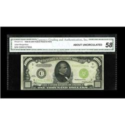 Fr. 2211-C $1000 1934 Light Green Seal Federal Reserve Fr. 2211-C $1000 1934 Light Green Seal Federa