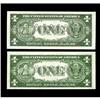 Image 2 : Fr. 2300 $1 1935A Hawaii Silver Certificates. Two Examp Fr. 2300 $1 1935A Hawaii Silver Certificates