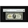Image 1 : Fr. 2400* $10 1928 Gold Star Note. CGA Gem UNC 65 Fr. 2400* $10 1928 Gold Star Certificate. CGA Gem 