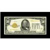 Image 1 : Fr. 2404 $50 1928 Gold Certificate. Very Fine.This exam Fr. 2404 $50 1928 Gold Certificate. Very Fin