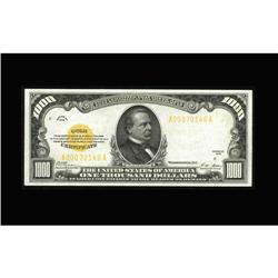 Fr. 2408 $1000 1928 Gold Certificate. Gem Crisp Uncircu Fr. 2408 $1000 1928 Gold Certificate. Gem Cr