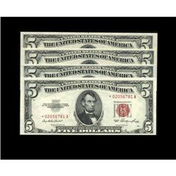 Four Star $5 Legal Collection.Fr. 1532* $5 1953 Legal T Four Star $5 Legal Collection.