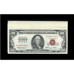 Fr. 1550 $100 1966 Legal Tender Note. XF-AUFr. 2032-H* Fr. 1550 $100 1966 Legal Tender Note. XF-AU