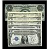 Image 1 : Seven Notes including $1 1928 Silver Choice CU; $1 1928 Seven Notes including