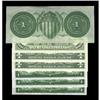 Image 2 : Seven Notes including $1 1928 Silver Choice CU; $1 1928 Seven Notes including