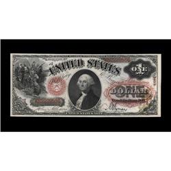 Fr. 26 $1 1875 Legal Tender New. There is a translucent Fr. 26 $1 1875 Legal Tender New.