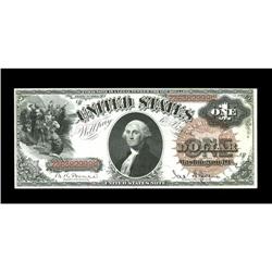 Fr. 29 $1 1880 Legal Tender Very Choice New. Bidders lo Fr. 29 $1 1880 Legal Tender Very Choice New.