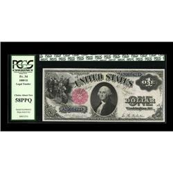 Fr. 34 $1 1880 Legal Tender PCGS Choice About New 58PPQ Fr. 34 $1 1880 Legal Tender PCGS Choice Abou