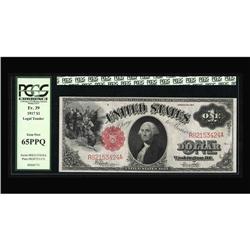 Fr. 39 $1 1917 Legal Tender PCGS Gem New 65PPQ. A beaut Fr. 39 $1 1917 Legal Tender PCGS Gem New 65P