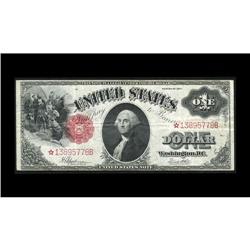 Fr. 39 $1 1917 Legal Tender Star Note Very Fine. Perfec Fr. 39 $1 1917 Legal Tender Star Note Very F