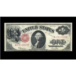 Fr. 39 $1 1917 Legal Tender Star Note Fine. A well circ Fr. 39 $1 1917 Legal Tender Star Note Fine.