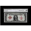 Image 1 : Fr. 40 $1 1923 Legal Tender CGA Gem Uncirculated 65. A Fr. 40 $1 1923 Legal Tender CGA Gem Uncircula