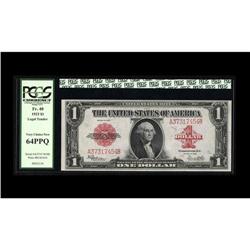 Fr. 40 $1 1923 Legal Tender PCGS Very Choice New 64PPQ. Fr. 40 $1 1923 Legal Tender PCGS Very Choice