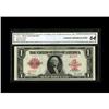 Image 1 : Fr. 40 $1 1923 Legal Tender CGA Choice Uncirculated 64. Fr. 40 $1 1923 Legal Tender CGA Choice Uncir