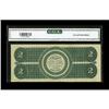 Image 2 : Fr. 41 $2 1862 Legal Tender CGA Crisp Uncirculated 62. Fr. 41 $2 1862 Legal Tender CGA Crisp Uncircu