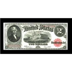 Fr. 60 $2 1917 Legal Tender Choice New. The eggshell pa Fr. 60 $2 1917 Legal Tender Choice New.