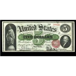 Fr. 63a $5 1863 Legal Tender Superb Gem New. Spectacula Fr. 63a $5 1863 Legal Tender Superb Gem New.