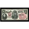 Image 1 : Fr. 67 $5 1875 Legal Tender Choice New. A near-Gem exam Fr. 67 $5 1875 Legal Tender Choice New.