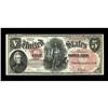 Image 1 : Fr. 69 $5 1878 Legal Tender Choice New. Very tight acro Fr. 69 $5 1878 Legal Tender Choice New.