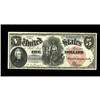 Image 1 : Fr. 73 $5 1880 Legal Tender Choice New. Bold embossing Fr. 73 $5 1880 Legal Tender Choice New.