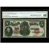 Image 1 : Fr. 88 $5 1907 Legal Tender CGA Gem Uncirculated 68 Fr. 88 $5 1907 Legal Tender CGA Gem Uncirculated