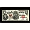 Image 1 : Fr. 91 $5 1907 Legal Tender Star Note Fine-Very Fine. T Fr. 91 $5 1907 Legal Tender Star Note Fine-V