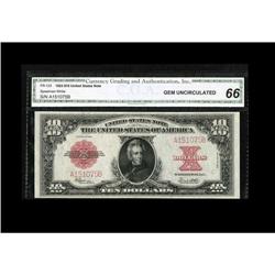Fr. 123 $10 1923 Legal Tender CGA Gem Uncirculated 66. Fr. 123 $10 1923 Legal Tender CGA Gem Uncircu