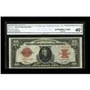 Image 1 : Fr. 123 $10 1923 Legal Tender CGA Extremely Fine 40, Re Fr. 123 $10 1923 Legal Tender CGA Extremely 