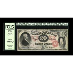 Fr. 129 $20 1878 Legal Tender PCGS Gem New 65PPQ. A bea Fr. 129 $20 1878 Legal Tender PCGS Gem New 6