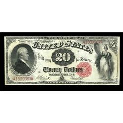 Fr. 147 $20 1880 Legal Tender Extremely Fine. A bright Fr. 147 $20 1880 Legal Tender Extremely Fine.