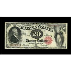 Fr. 147 $20 1880 Legal Tender Very Fine. Fr. 147 $20 1880 Legal Tender Very Fine.