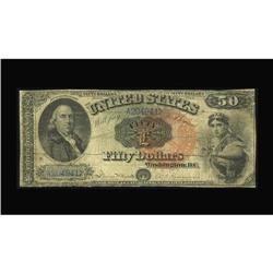 Fr. 159 $50 1880 Legal Tender Very Good. About a dozen Fr. 159 $50 1880 Legal Tender Very Good.