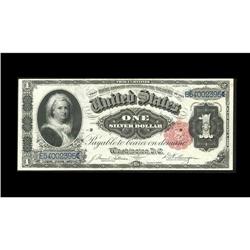 Fr. 223 $1 1891 Silver Certificate About New. The surfa Fr. 223 $1 1891 Silver Certificate About New