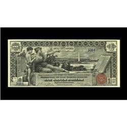 Fr. 224 $1 1896 Silver Certificate Gem New. Two-digit E Fr. 224 $1 1896 Silver Certificate Gem New.