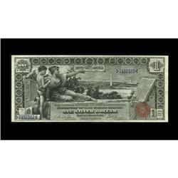 Fr. 224 $1 1896 Silver Certificate Choice About New. An Fr. 224 $1 1896 Silver Certificate Choice Ab