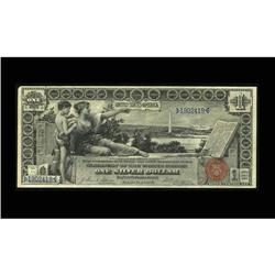 Fr. 224 $1 1896 Silver Certificate Extremely Fine. Fr. 224 $1 1896 Silver Certificate Extremely Fine