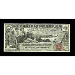 Fr. 224 $1 1896 Silver Certificate Very Fine. Broad mar Fr. 224 $1 1896 Silver Certificate Very Fine