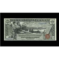 Fr. 225 $1 1896 Silver Certificate Extremely Fine-About Fr. 225 $1 1896 Silver Certificate Extremely