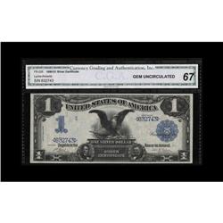 Fr. 226 $1 1899 Silver Certificate CGA Gem Uncirculated Fr. 226 $1 1899 Silver Certificate CGA Gem U