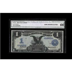 Fr. 226 $1 1899 Silver Certificate CGA Gem Uncirculated Fr. 226 $1 1899 Silver Certificate CGA Gem U