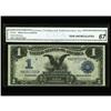 Image 1 : Fr. 229 $1 1899 Silver Certificate CGA Gem 67 Fr. 229 $1 1899 Silver Certificate CGA Gem Uncirculate