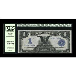 Fr. 229 $1 1899 Silver Certificate PCGS Superb Gem New Fr. 229 $1 1899 Silver Certificate PCGS Super