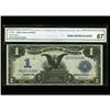 Image 1 : Fr. 232 $1 1899 Silver Certificate CGA Gem 67 Fr. 232 $1 1899 Silver Certificate CGA Gem Uncirculate