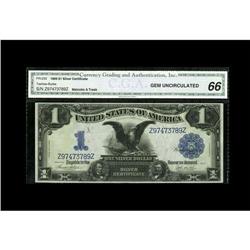 Fr. 233 $1 1899 Silver Certificate CGA Gem 66 Fr. 233 $1 1899 Silver Certificate CGA Gem Uncirculate