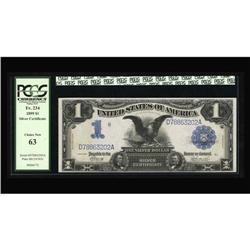 Fr. 234 $1 1899 Silver Certificate PCGS Choice New 63. Fr. 234 $1 1899 Silver Certificate PCGS Choic