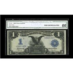 Fr. 235 $1 1899 Silver Certificate CGA Gem Uncirculated Fr. 235 $1 1899 Silver Certificate CGA Gem U